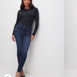 Good American Dark Blue Skinny Jeans